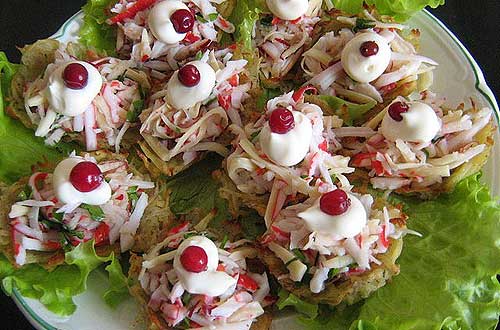 Картофельные корзиночки